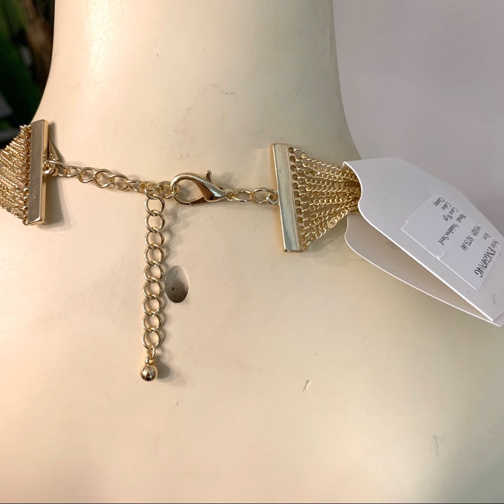 *SOLD* Savvy Cie 18K gold plated multistrand - Picture 5 of 7
